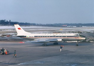 Самолет Ту-124, фюзеляж