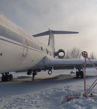 Фюзеляж от списанного самолета ТУ-134