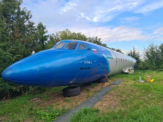 Самолет Ту-134 списанный, аренда