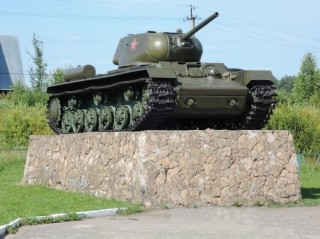 Тяжелый танк КВ-1С, памятник, 1942 г.