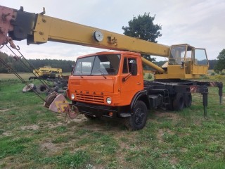 Автокран КАМАЗ-53212, 1990 г.