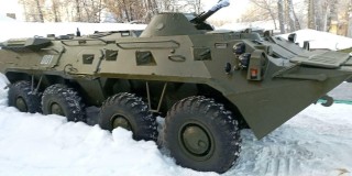 БТР-80 для установки на постамент