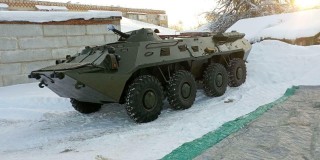 БТР-80 для установки на постамент
