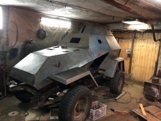 Бронеавтомобиль "БА-64", реплика