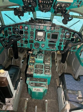 Ту-154 кабина