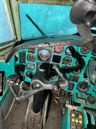 Ту-154 кабина