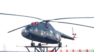 Вертолет Ми-8 на постамент "под ключ"