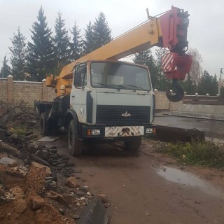 Автокран 16 т. на базе МАЗ 5357, 2001 г.