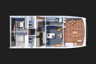 Дом на воде Futura 180