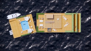 Дом на воде Villa 250-400