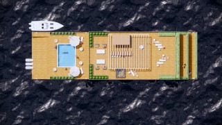 Дом на воде Villa 250-400