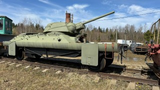 Броневагон Т-34-76