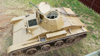Полноразмерный макет (реплика) танка Т-60