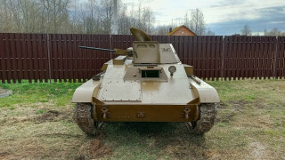 Полноразмерный макет (реплика) танка Т-60