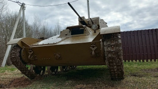 Полноразмерный макет (реплика) танка Т-60