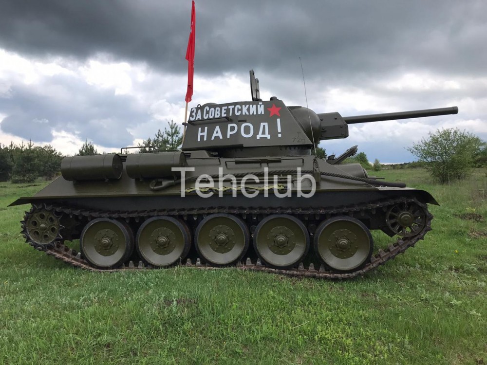 Уникальный танк Т-34-76 подняли со дна Дона (ФОТО)