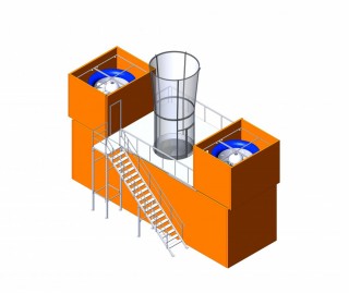 Аэротруба Ø 2.2 открытая