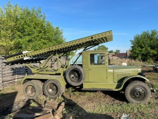 Макет Катюши на базе ЗИС-6