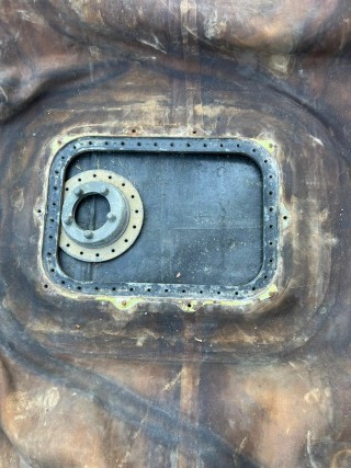 Топливный бак вертолета Ми-2