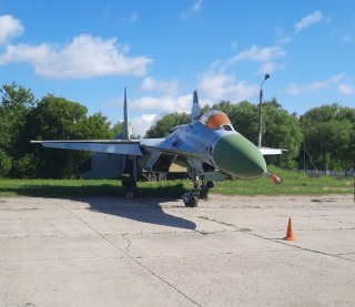 Макет самолёта Су-27