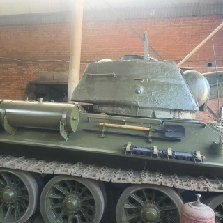 Танк Т-34-76, копия на ходу