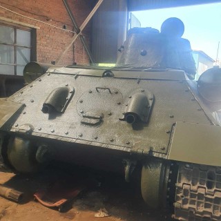 Танк Т-34-76, копия на ходу