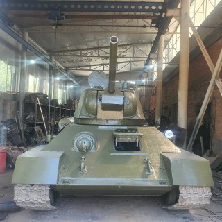 Танк Т-34-76, копия на ходу