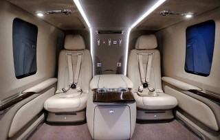 Аренда, вертолет Ансат с VIP-салоном