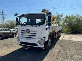 Бортовой грузовик FAW 3250 с КМУ