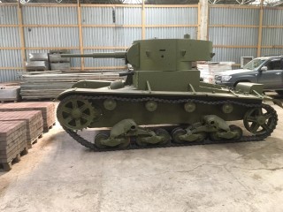 Танк Т-26, демилитаризованный