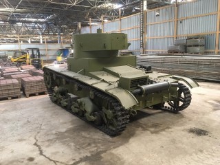 Танк Т-26, демилитаризованный