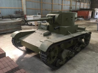 Танк Т-26, демилитаризованный