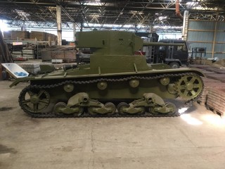 Танк Т-26, демилитаризованный