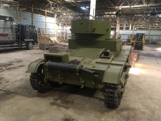Танк Т-26, демилитаризованный