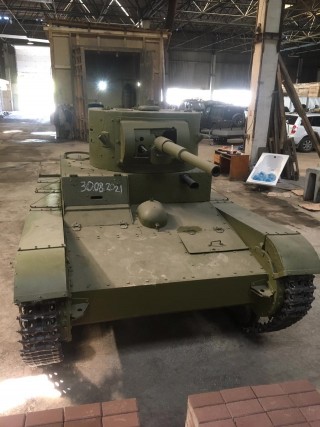Танк Т-26, демилитаризованный