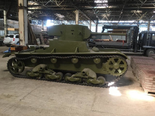 Танк Т-26, демилитаризованный