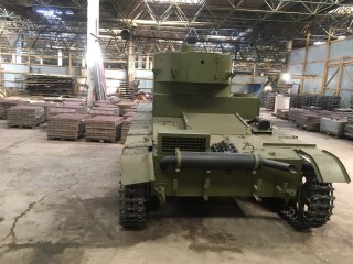 Танк Т-26, демилитаризованный