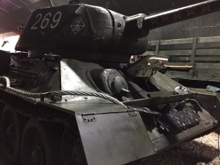 Танк Т-34-85, демилитаризованный