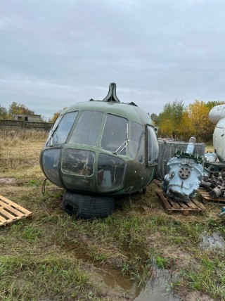 Кабина от вертолета Ми-8