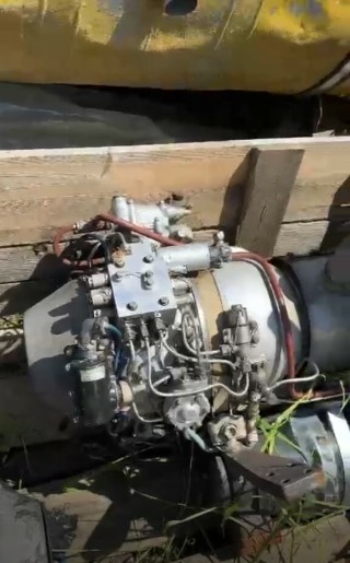 Двигатель АИ-8 под учебное пособие