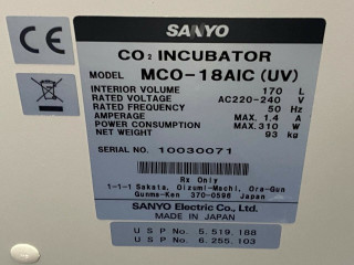 Углекислотный CO2 инкубатор SANYO MCO-18