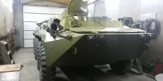 БТР-80 для установки на постамент