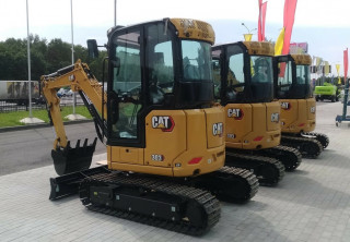 Гусеничный мини экскаватор САТ303CR