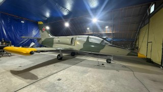 Самолет Л-39 авиапамятник