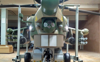 Ми-28, макет вертолета