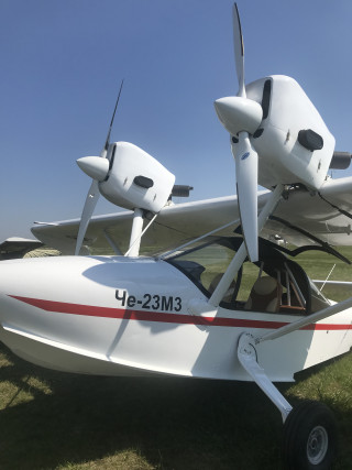 Гидросамолет Че-23 с СЛГ
