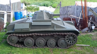 Реплика танка Т-60