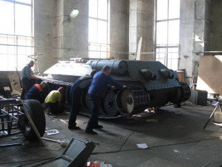 Танк Т-34-85, копия 1:1