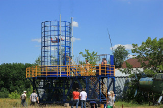 Аэротруба дизельная, Ø2,5m