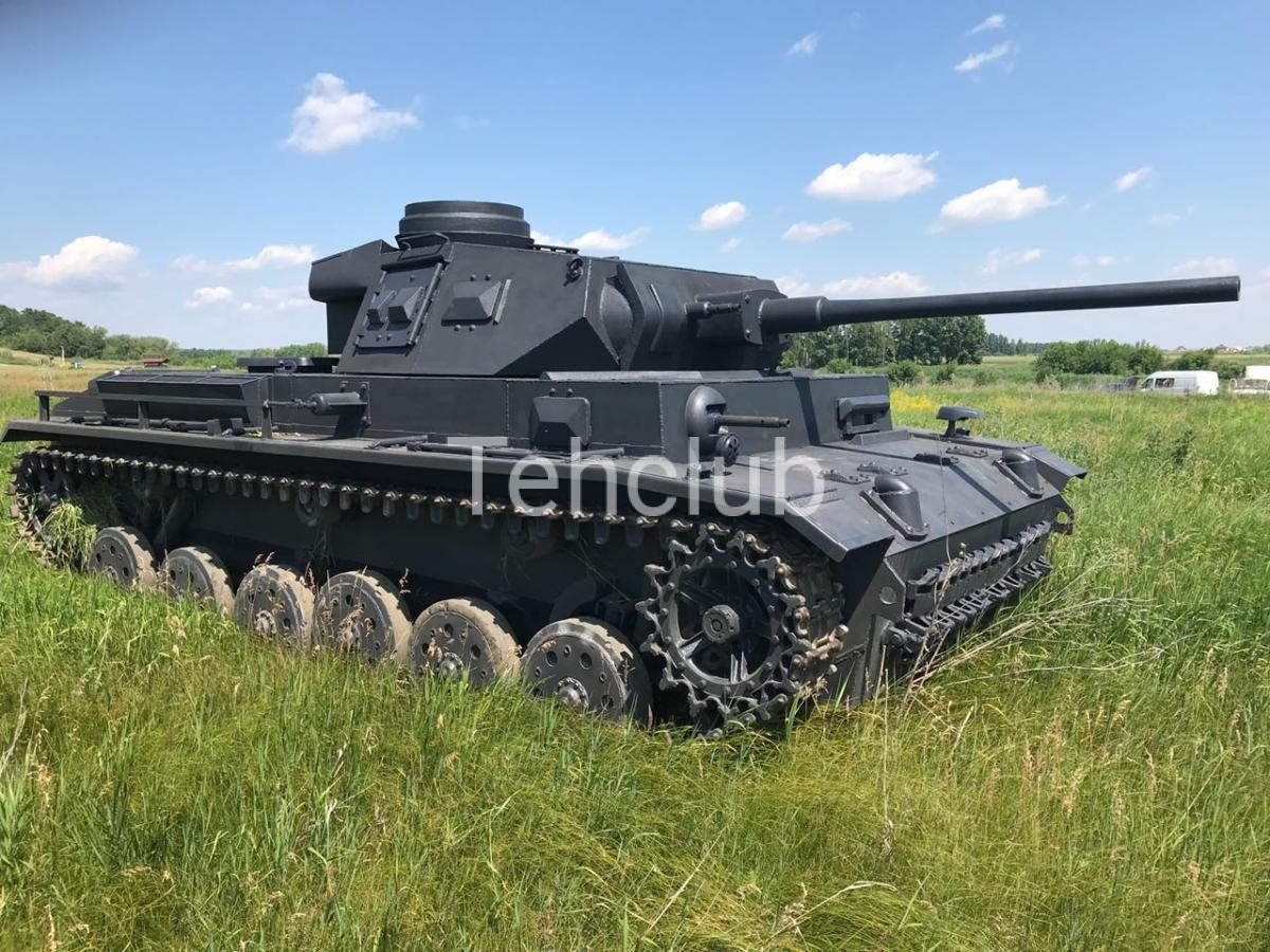 Танк Т-3, PzKpfw III, копия, продажа, цена 7 000 000₽ ⋆ Техклуб